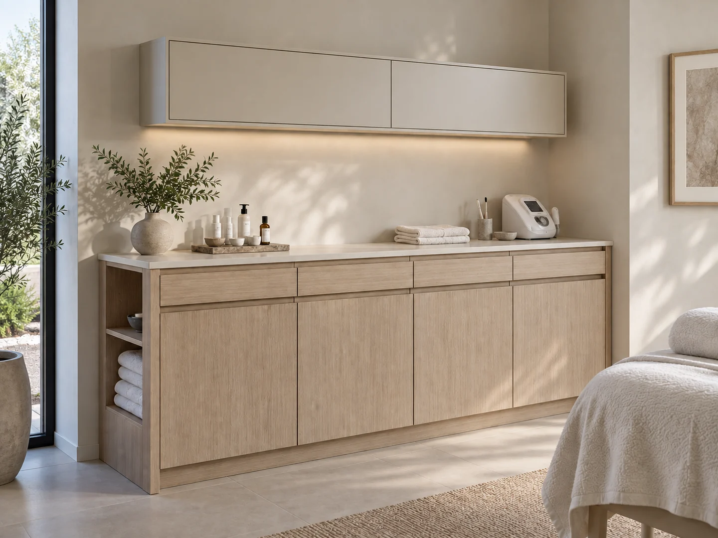 Meuble de cabine esthétique