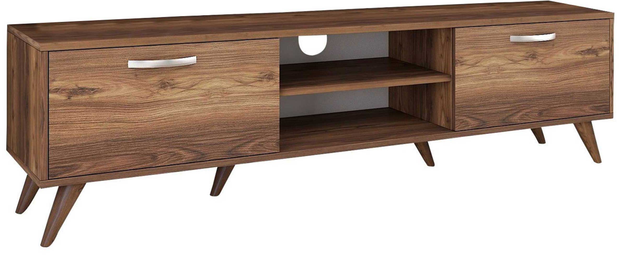 A9 Meuble TV | 100 % MÉLAMINE | Noyer - Image 2