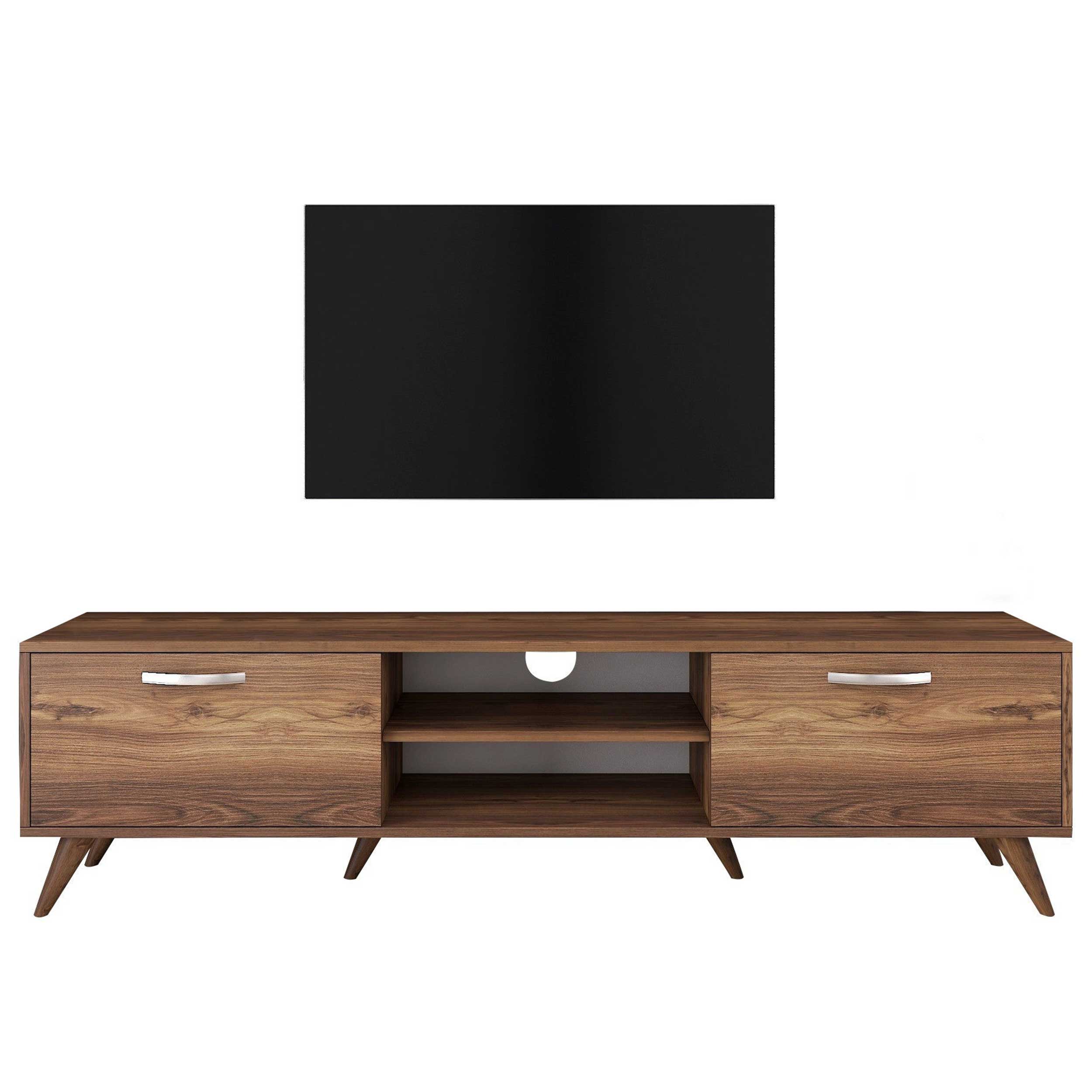 A9 Meuble TV | 100 % MÉLAMINE | Noyer - Image 7