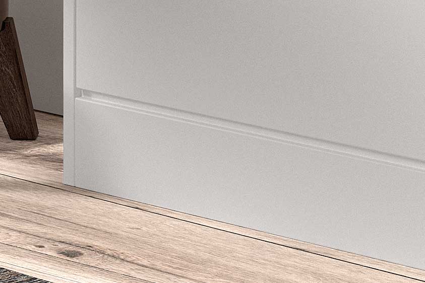 Armoire à chaussures Carini 3 tiroirs - blanc - Image 4