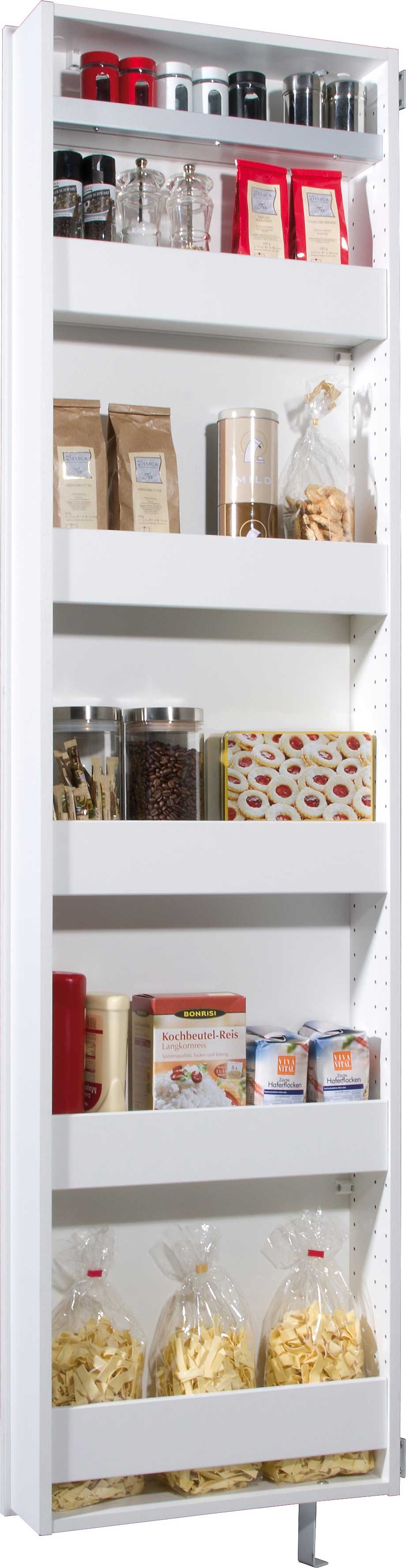 Armoire à chaussures & de rangement pivotante Larsen - blanc - Image 4