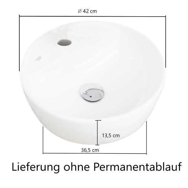 Armoire à lavabo Vikas 101cm 2 tiroirs - anthracite/chêne - Image 6