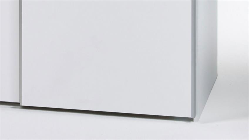 Armoire à vêtements Salamanca 170cm avec 2 portes - blanc/béton - Image 4