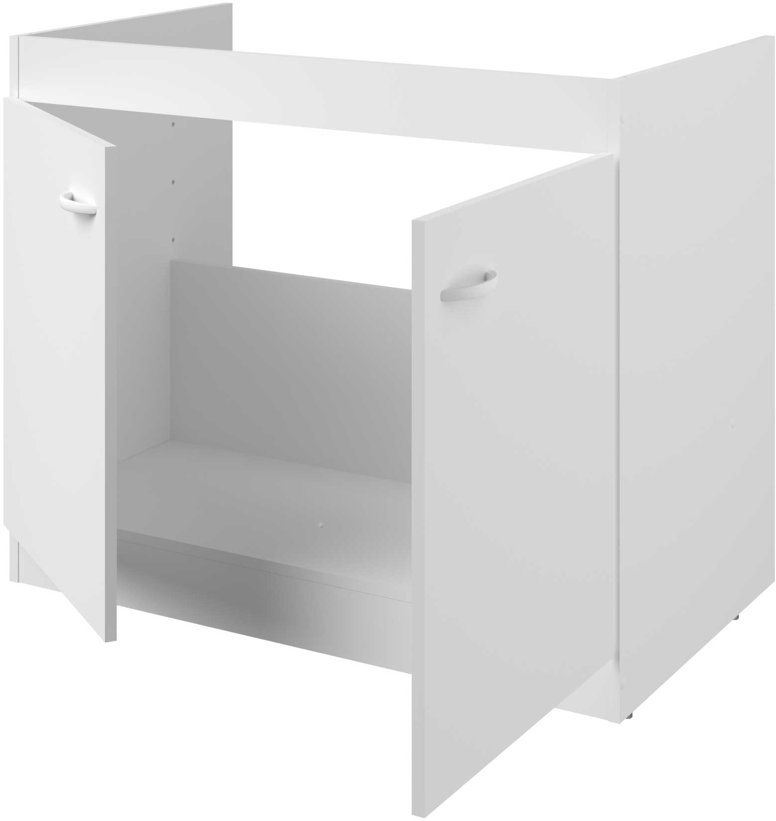 Armoire basse pour évier avec 2 portes (100 cm). - Image 2