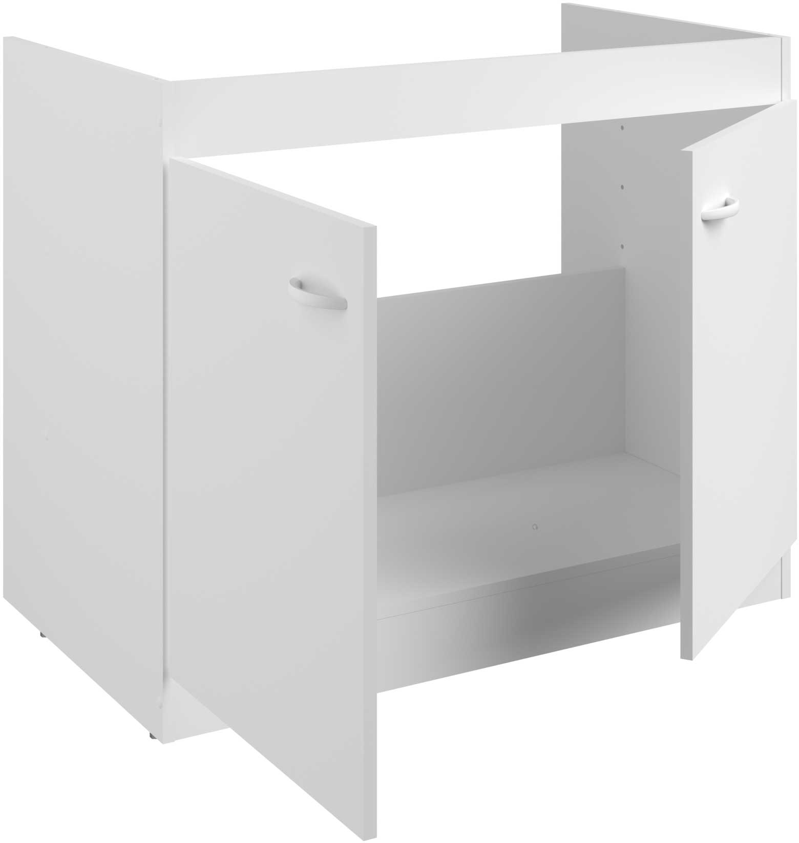 Armoire basse pour évier avec 2 portes (100 cm). - Image 3