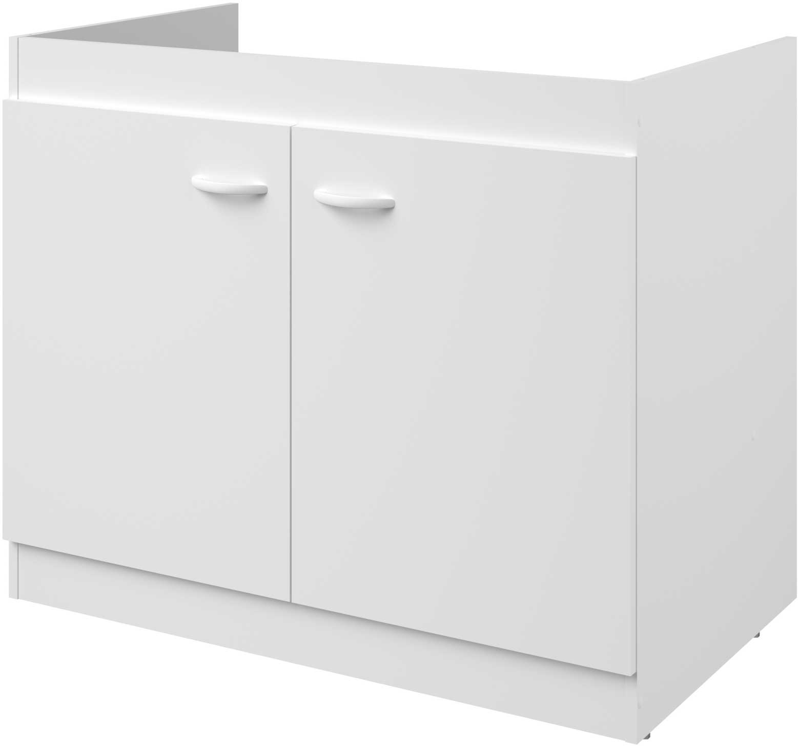 Armoire basse pour évier avec 2 portes (100 cm). - Image 8