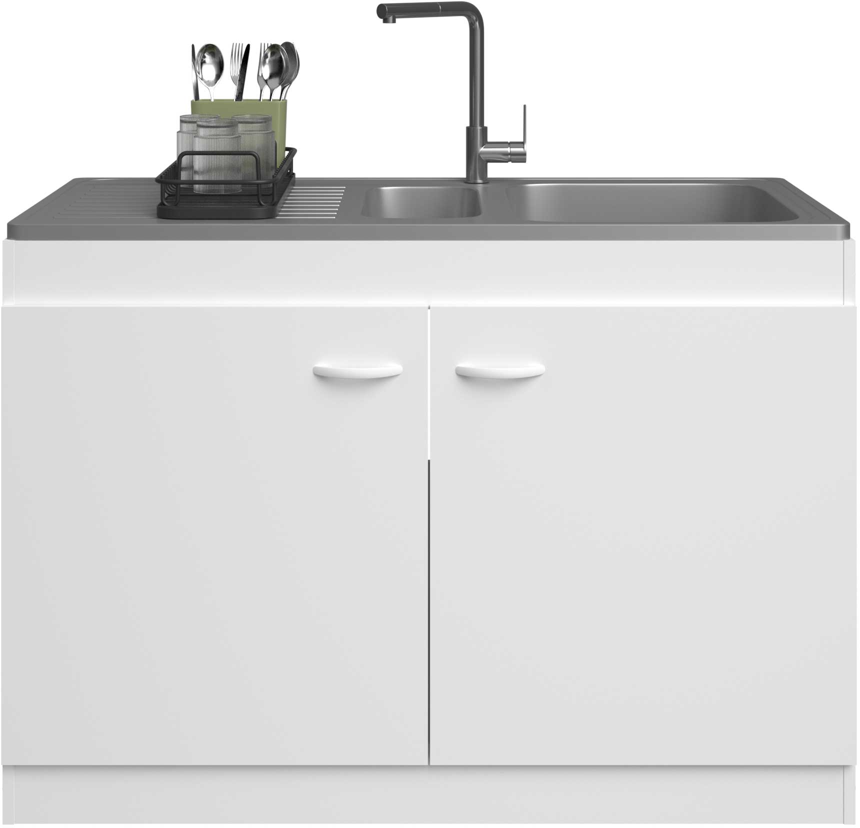 Armoire basse pour évier avec 2 portes (120 cm). - Image 12