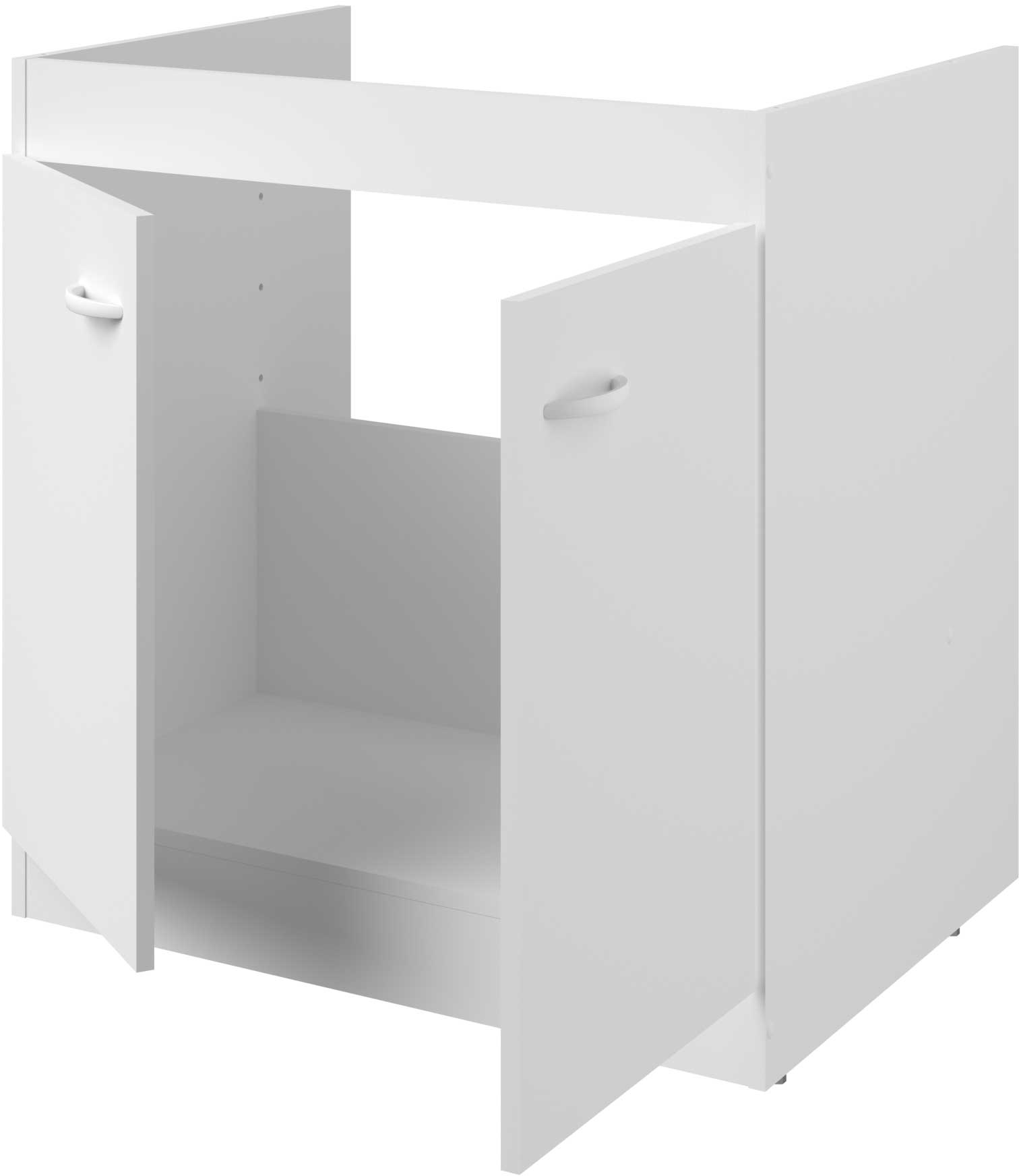 Armoire basse pour évier avec 2 portes (80 cm). - Image 2