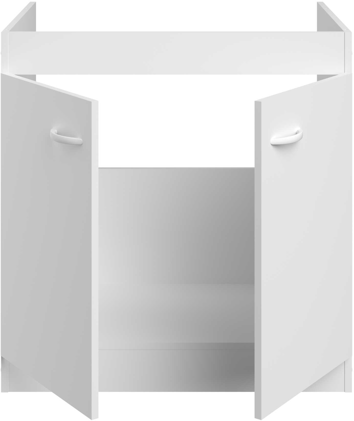 Armoire basse pour évier avec 2 portes (80 cm). - Image 4