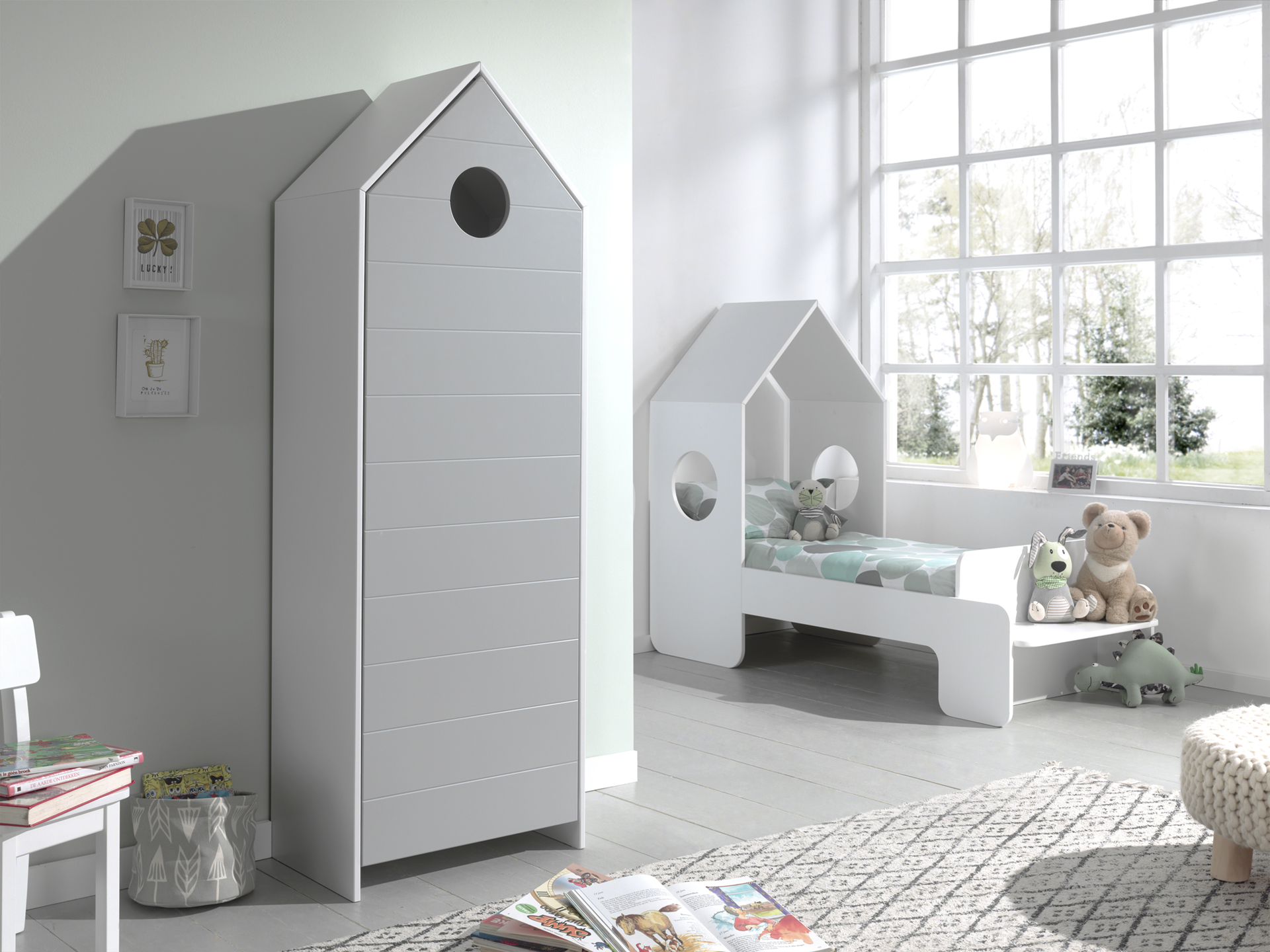 Armoire Casami - gris - Image 6