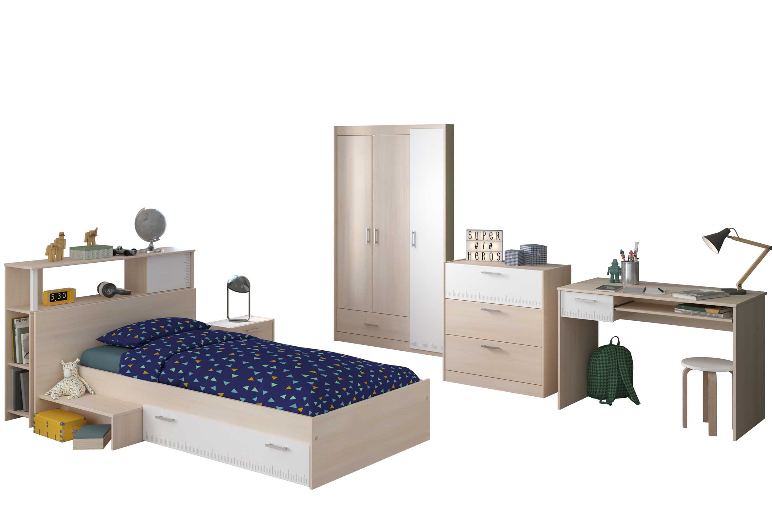 Armoire Charly 3 portes - Image 8