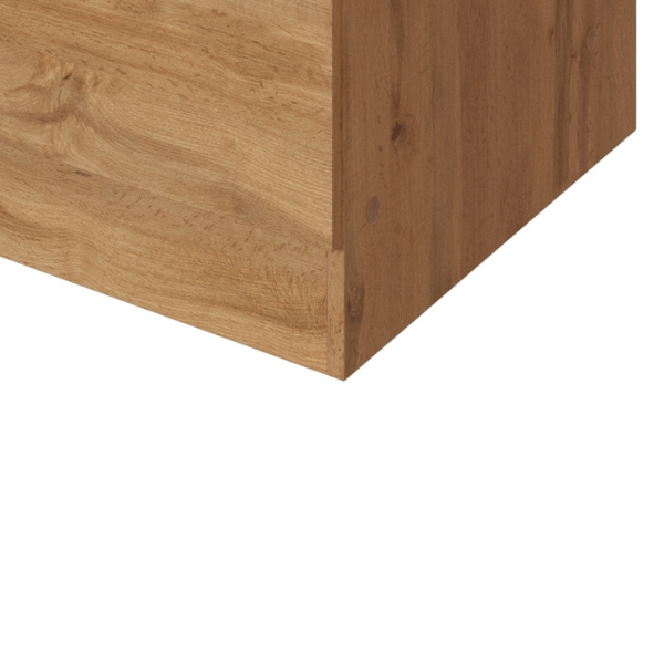 Armoire de cuisine Sorrella 50cm 1 porte & 1 tiroir - chêne/béton - Image 7