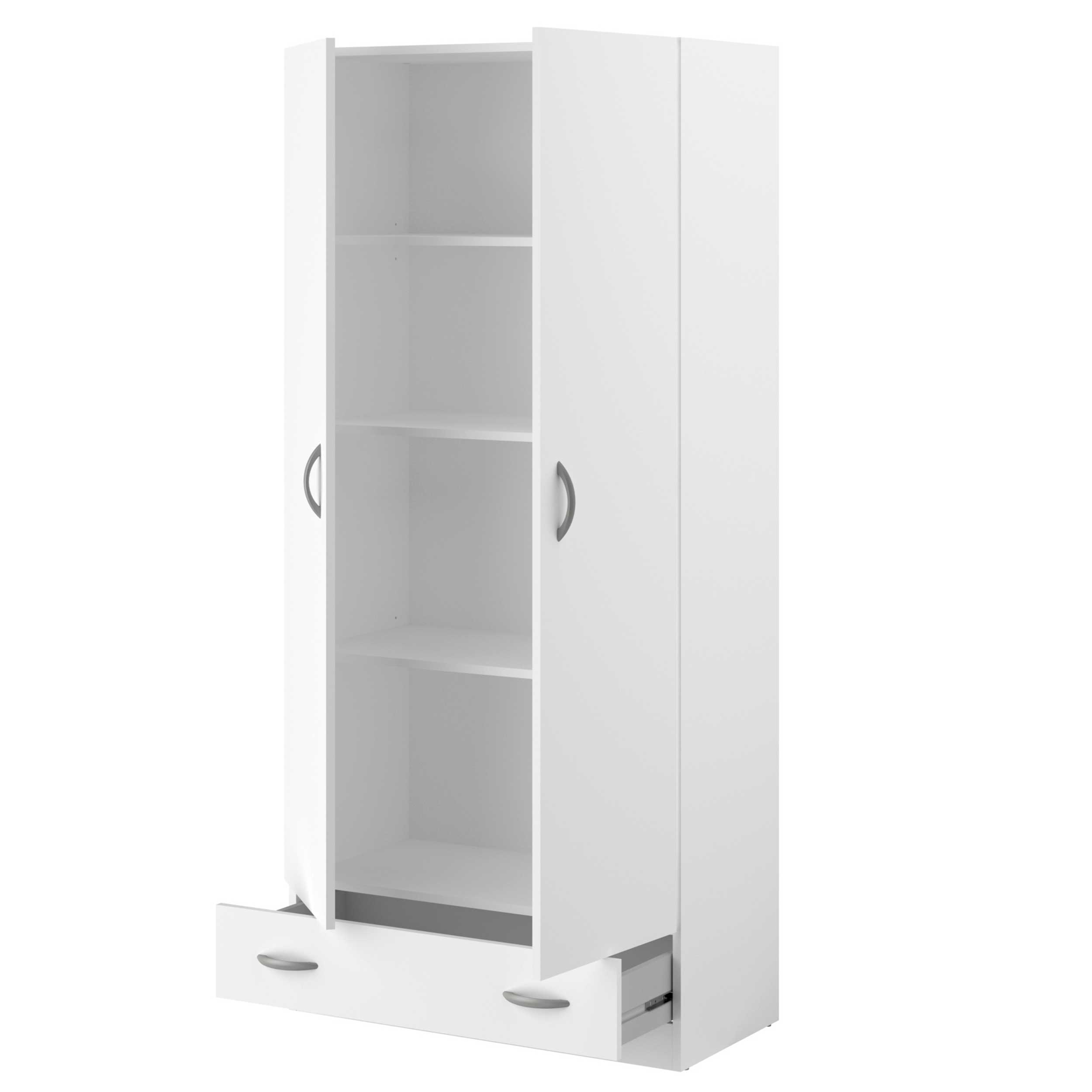 Armoire de rangement Odell - blanc - Image 5