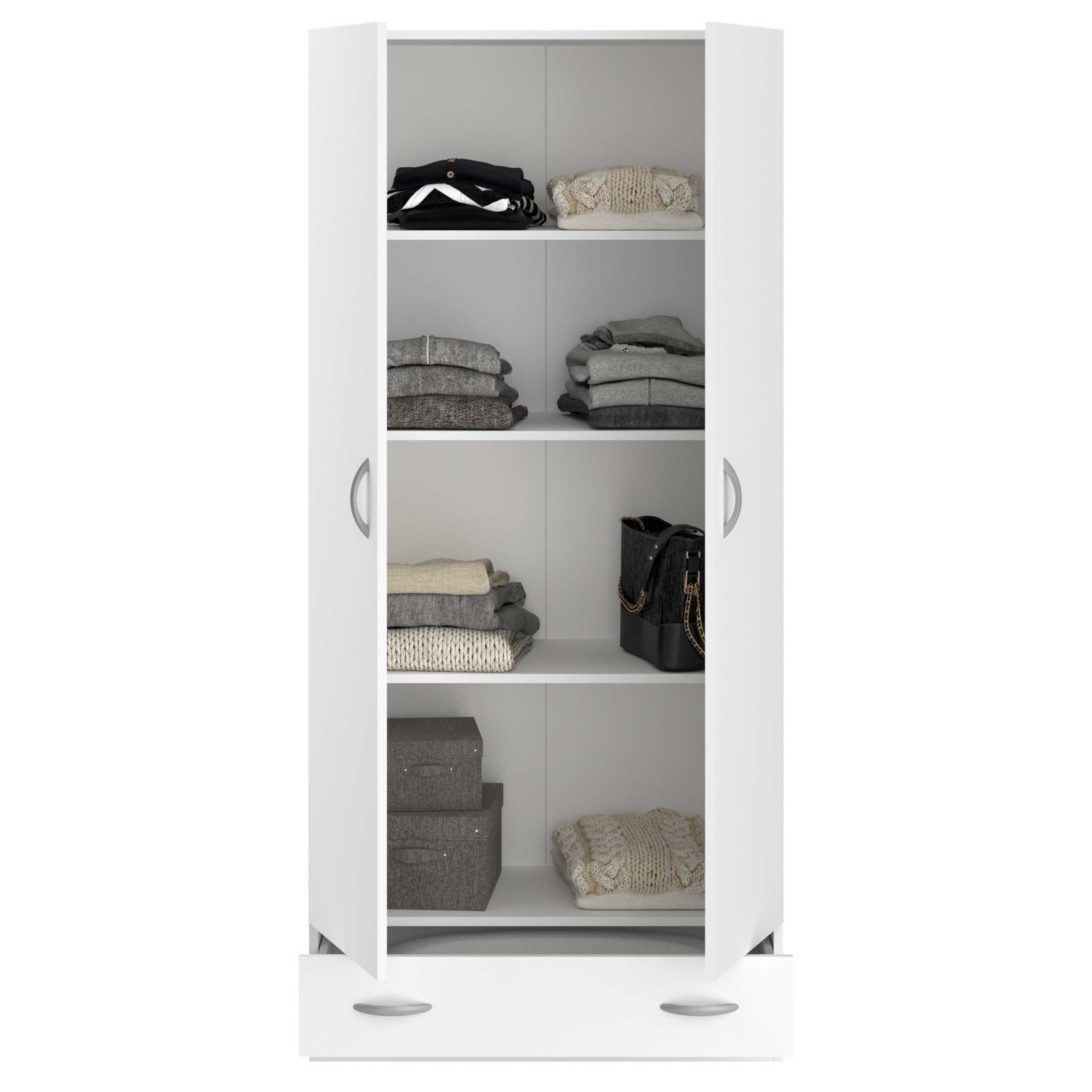 Armoire de rangement Odell - blanc - Image 8