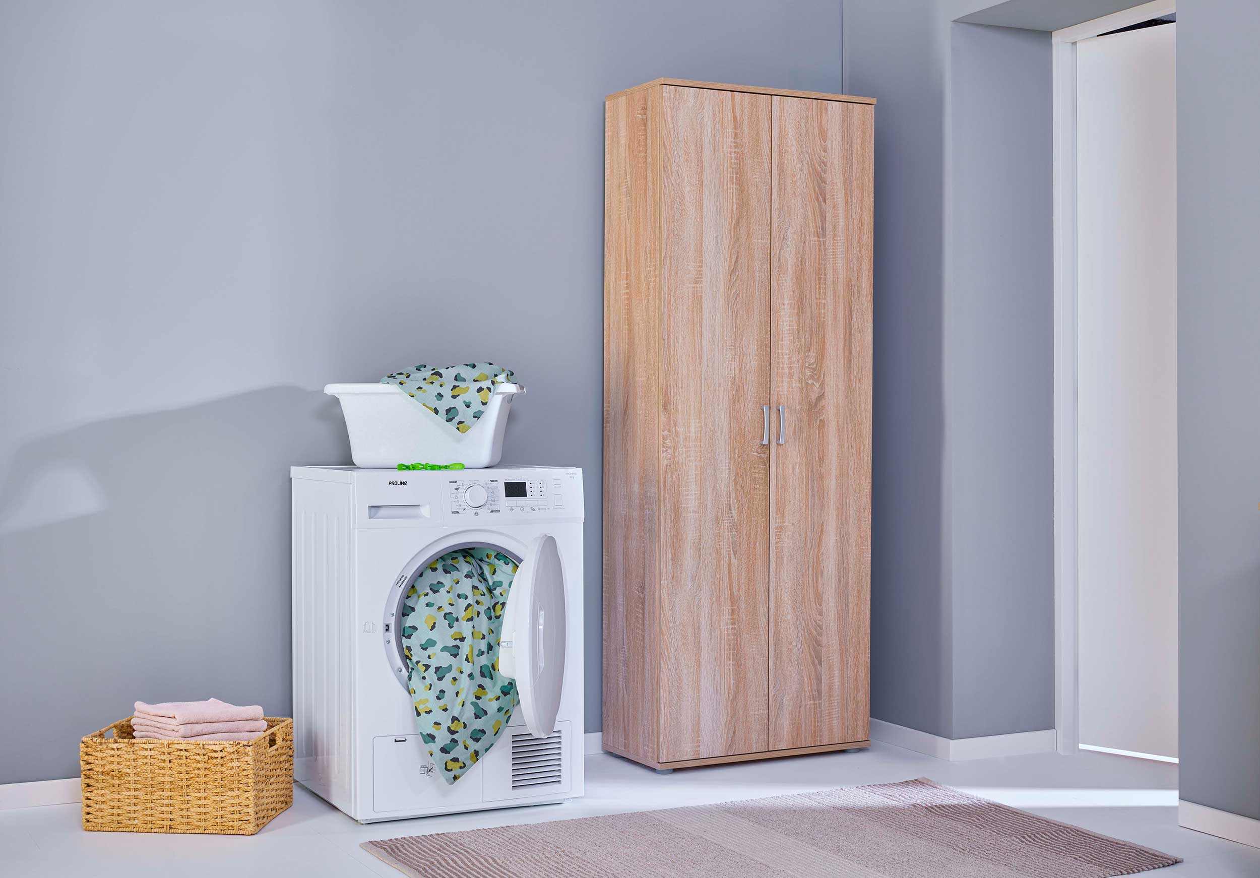 Armoire de rangement Vetra - chêne Sonoma - Image 5