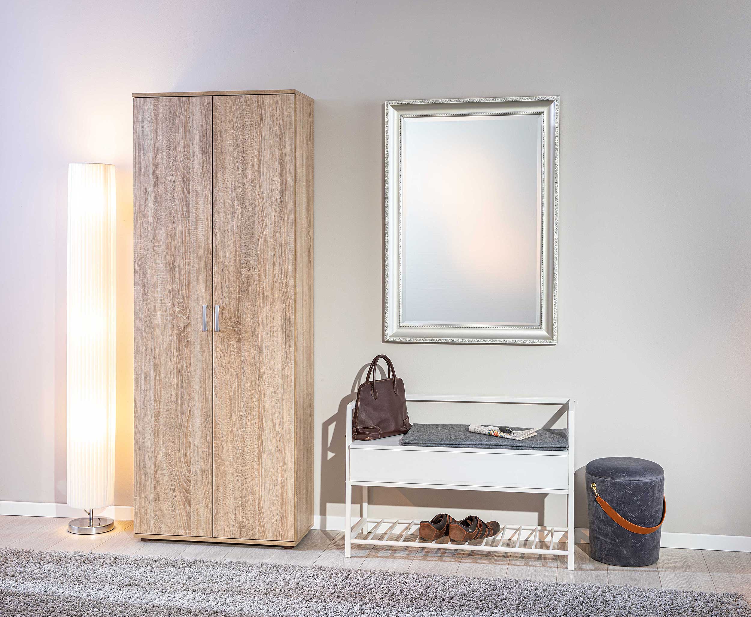 Armoire de rangement Vetra - chêne - Image 12