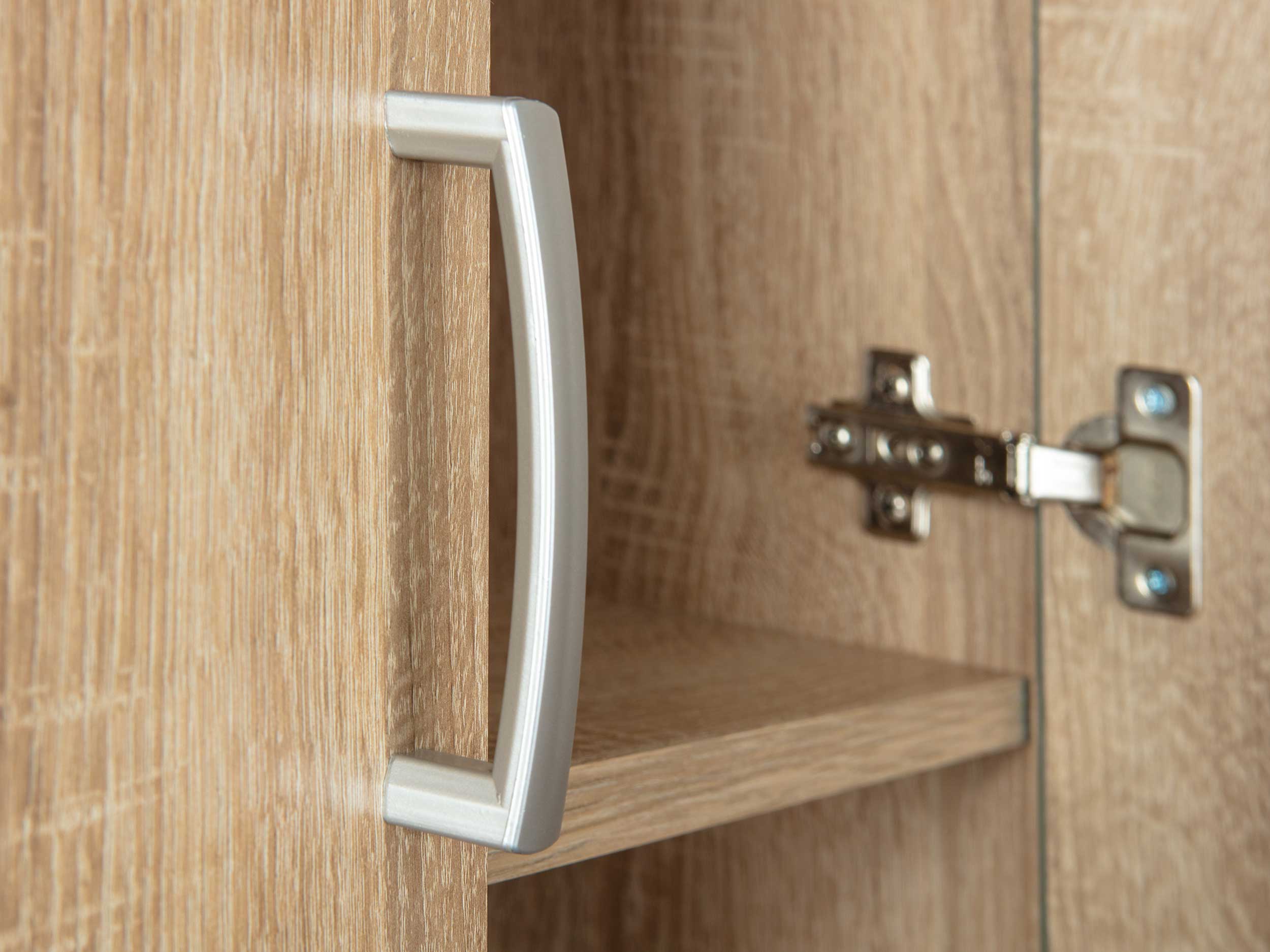 Armoire de rangement Vetra - chêne - Image 9