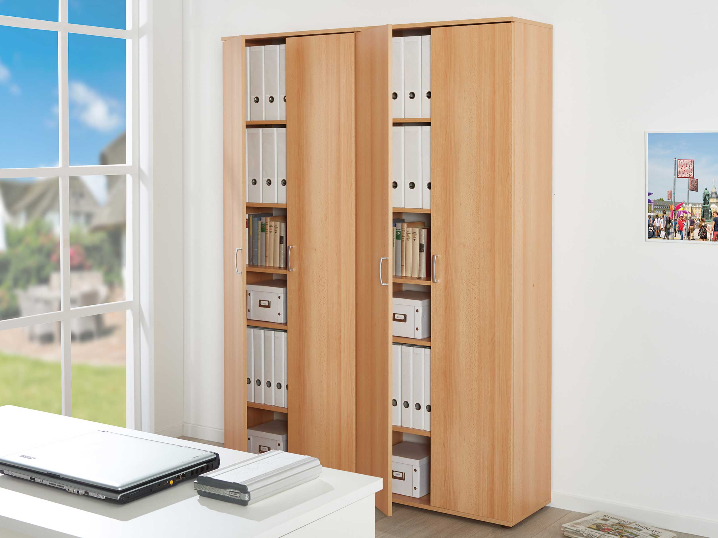 Armoire de rangement Vetra - hêtre - Image 9