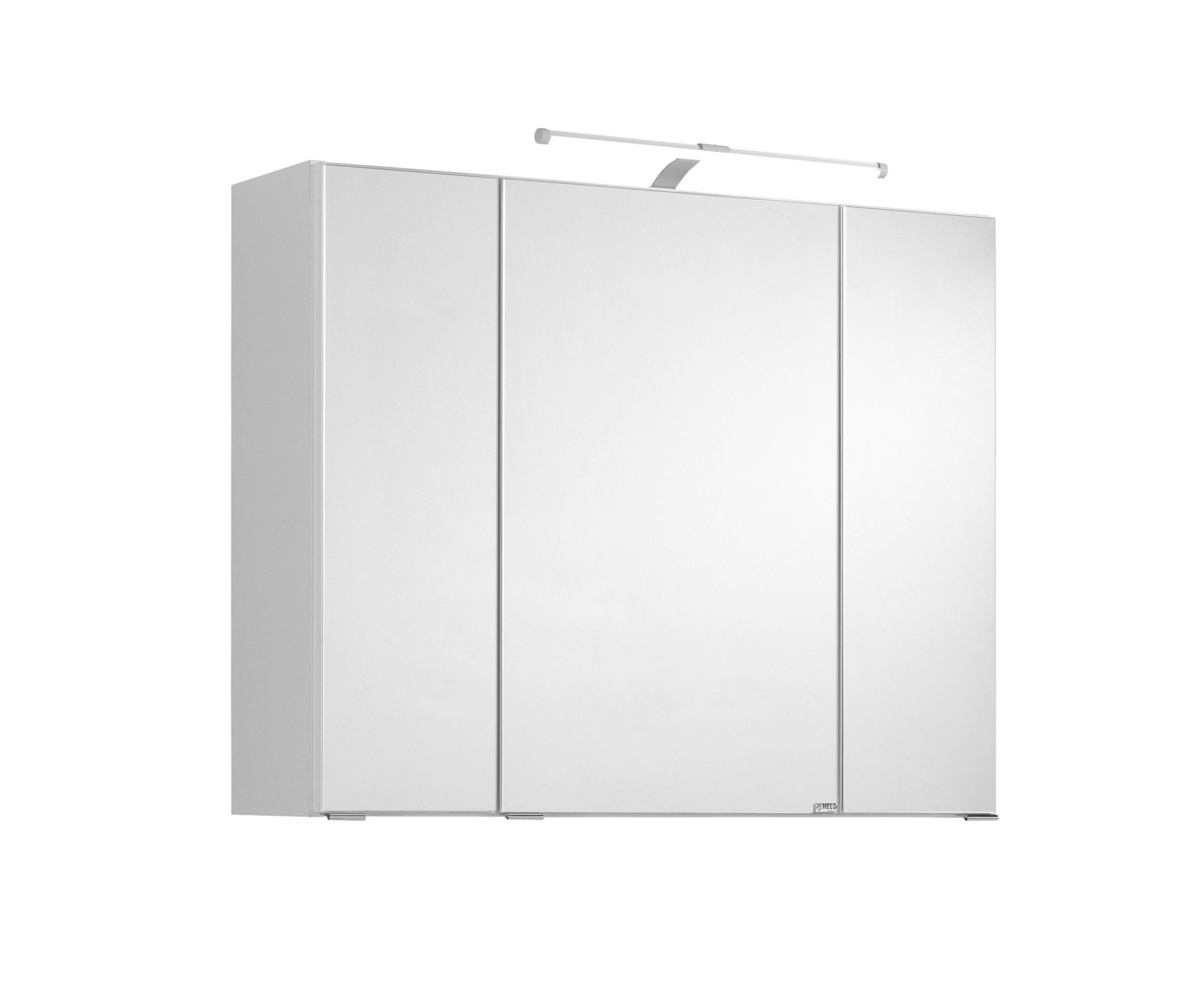 Armoire de toilette Bobbi 90cm modèle 2 3 portes & eclairage LED - blanc - Image 8