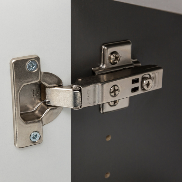 Armoire de toilette Karan 60cm 1 porte - chêne/anthracite - Image 8