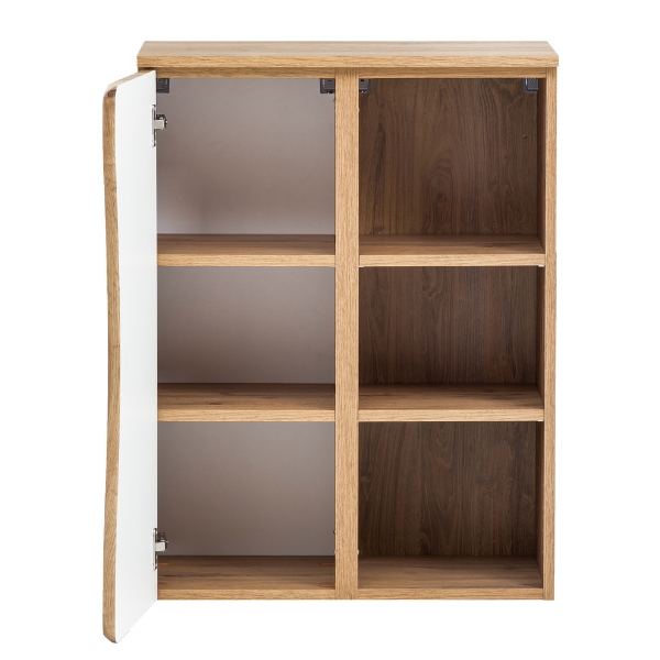 Armoire de toilette Karan 60cm 1 porte - chêne - Image 8