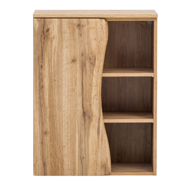 Armoire de toilette Karan 60cm 1 porte - chêne - Image 10