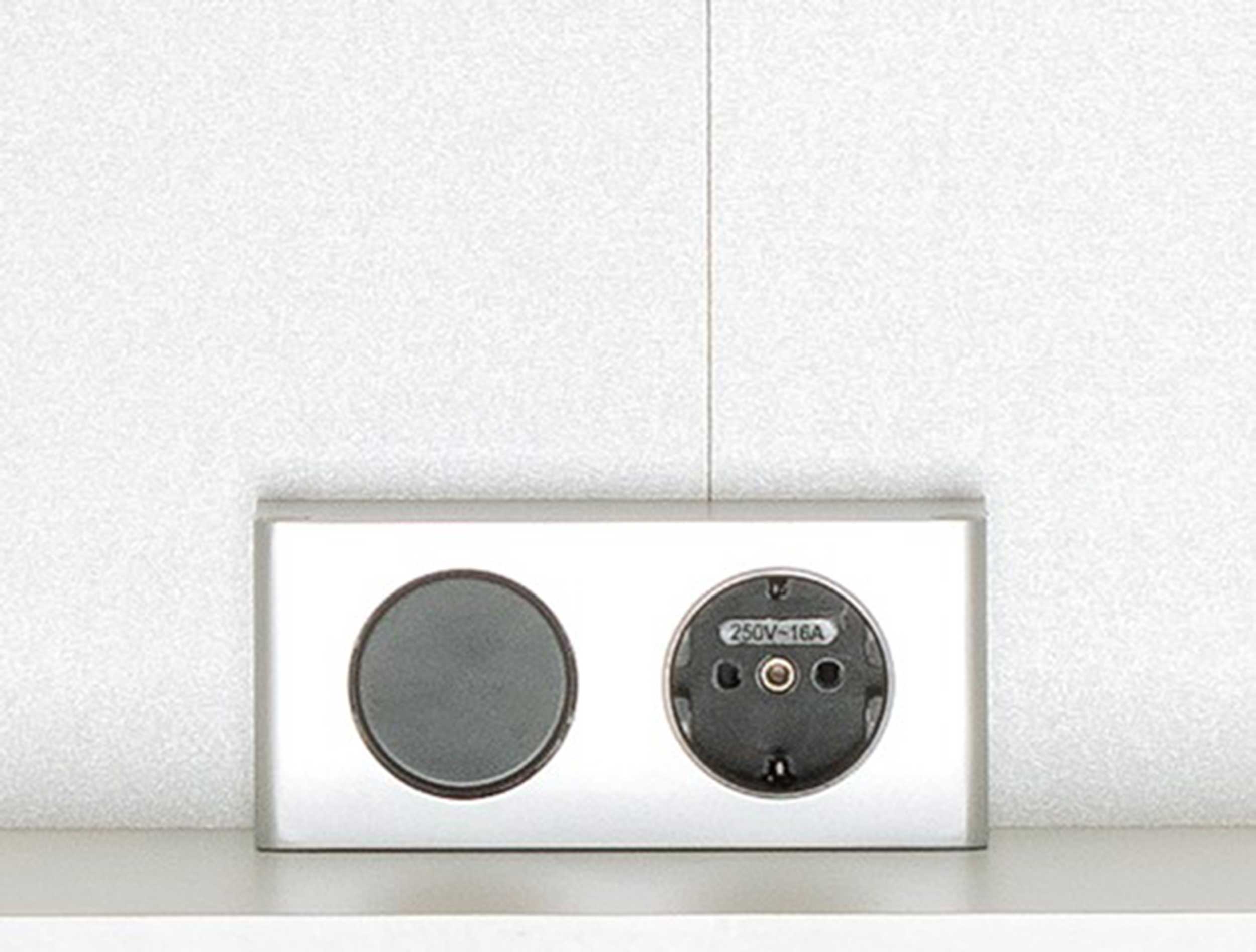 Armoire de toilette Lotuk 120cm 3 portes - gris graphite - Image 4