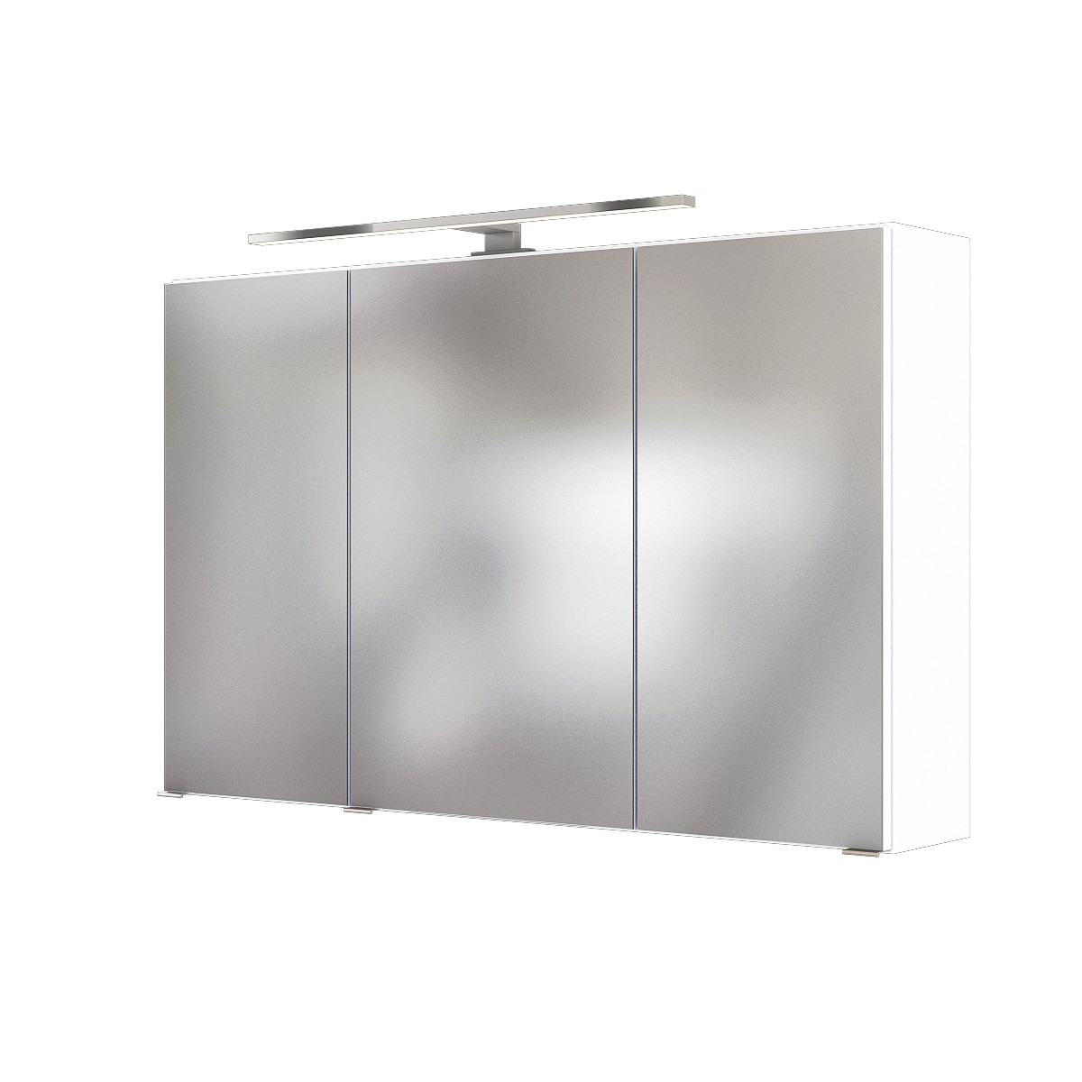 Armoire de toilette Pisca 100cm 3 portes - blanc - Image 11
