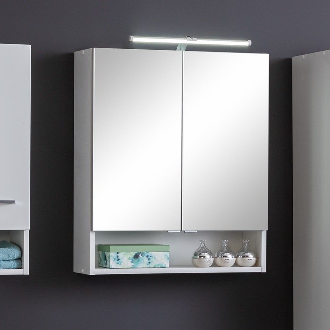 Armoire de toilette Ricca 60cm 2 portes - blanc