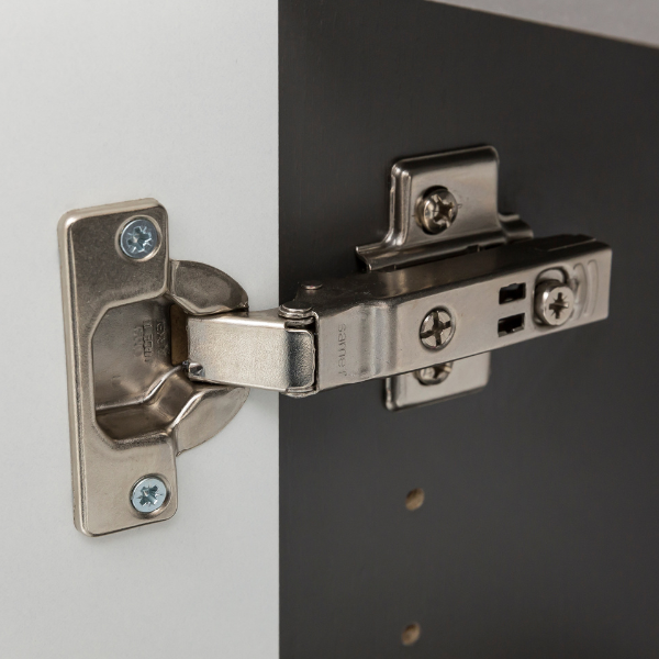 Armoire de toilette Vikas 100cm 3 portes avec éclairage - anthracite - Image 8