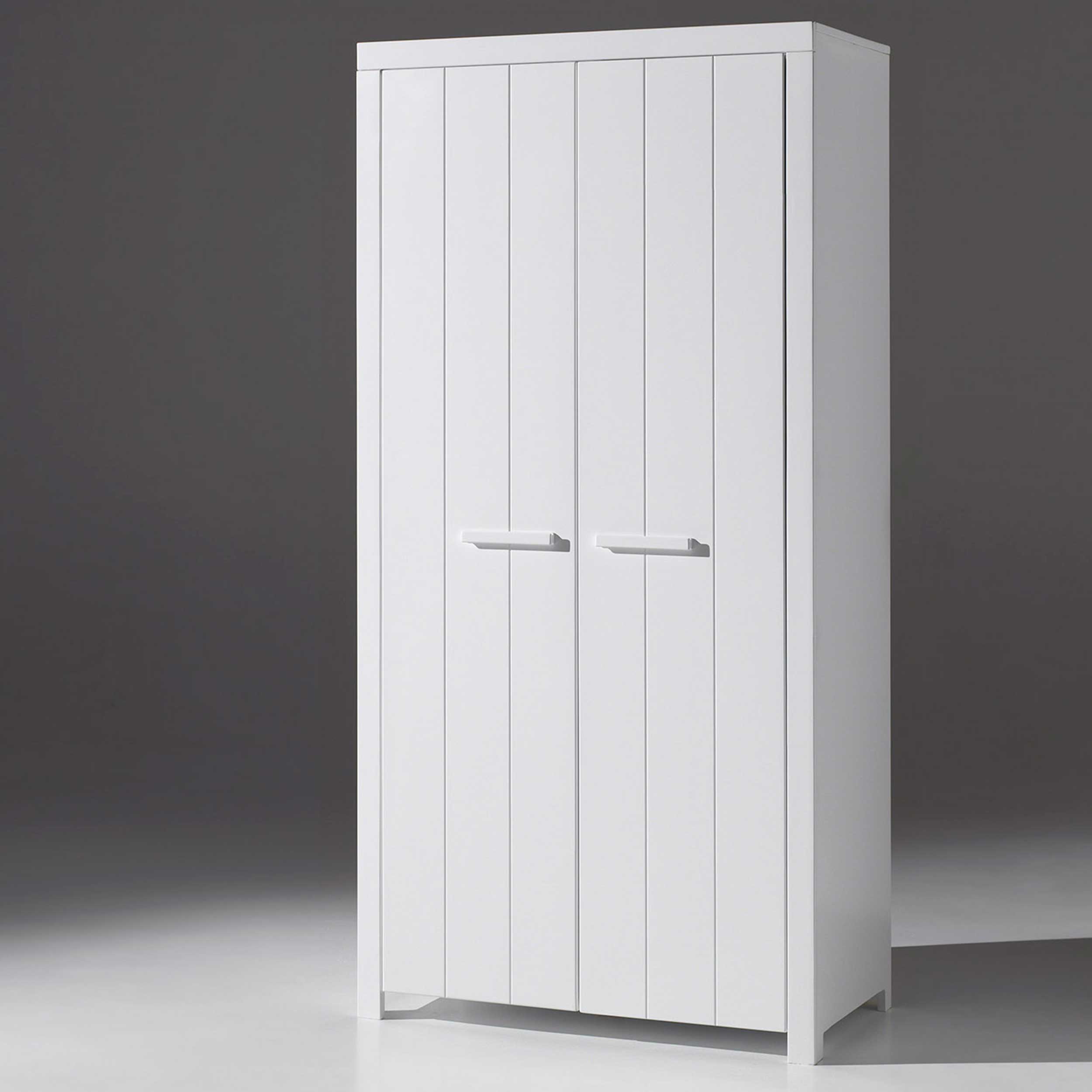 Armoire Erik 2 portes - blanc - Image 6