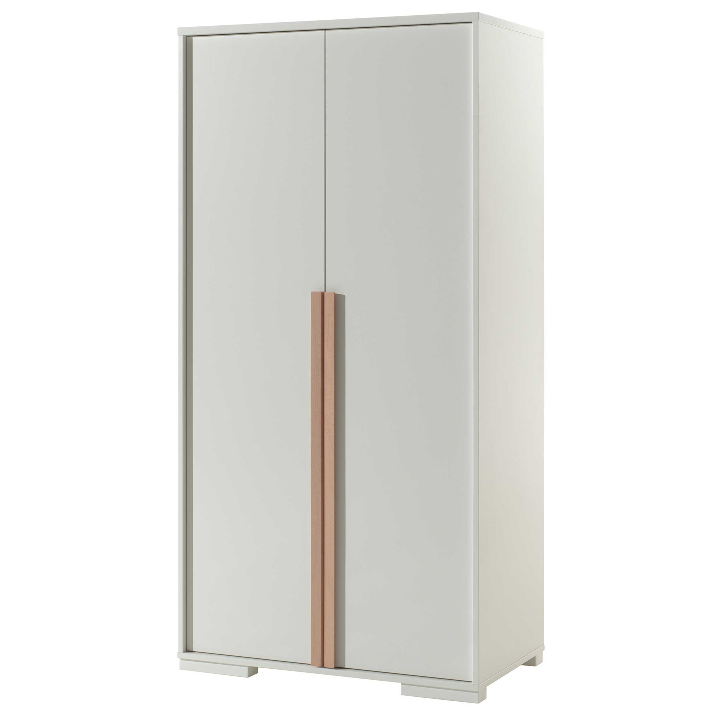 Armoire London 98cm avec 2 portes - blanc - Image 7