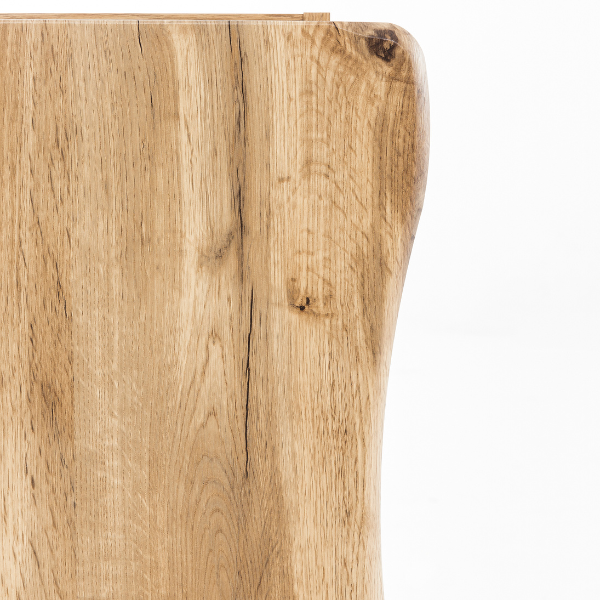 Armoire murale Karan 60cm 1 porte - chêne - Image 5