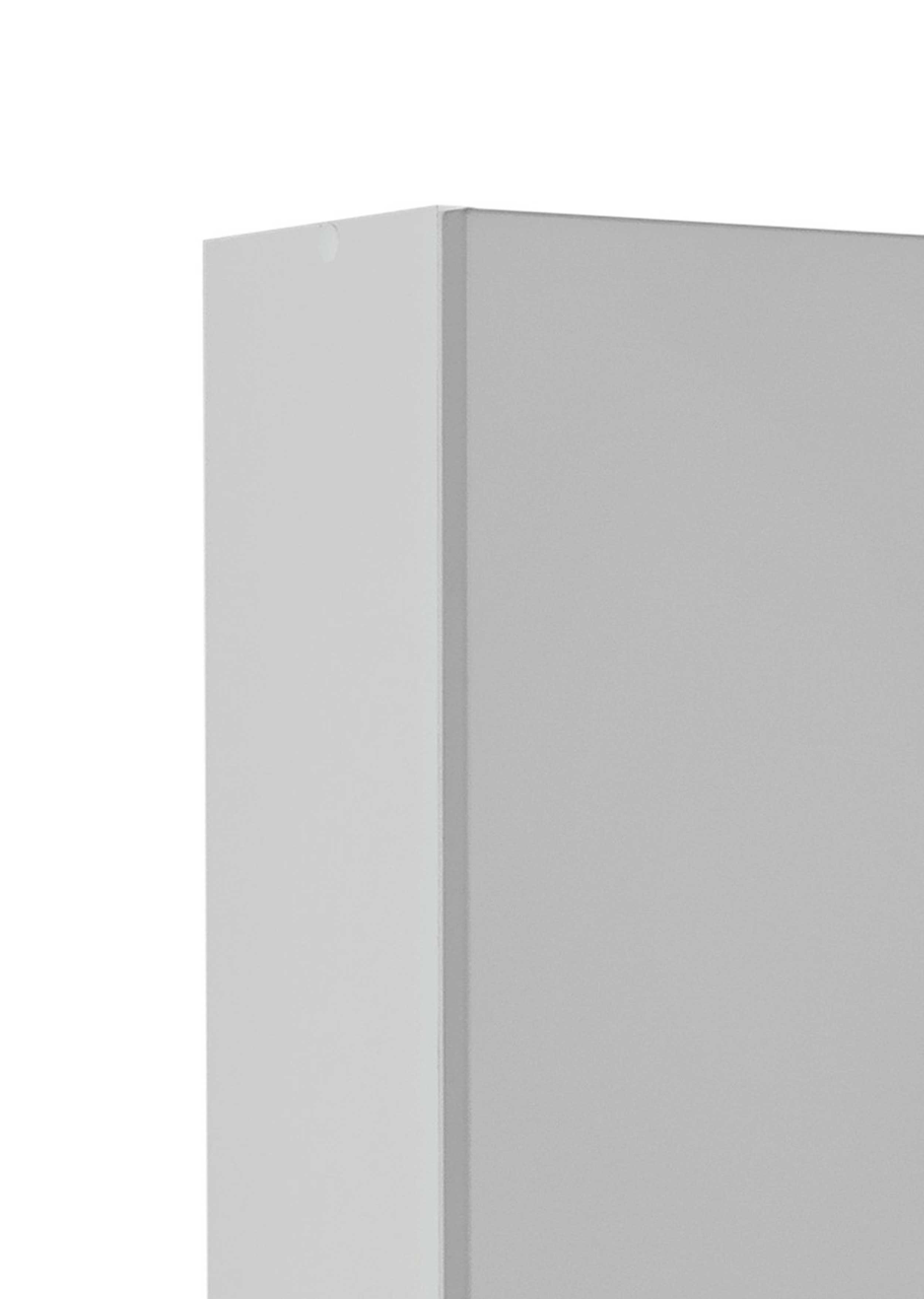 Armoire murale Ricca 25cm 1 porte - blanc/gris clair - Image 6