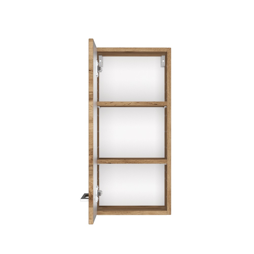 Armoire murale Sefa 30 cm 1 porte - chêne wotan - Image 8