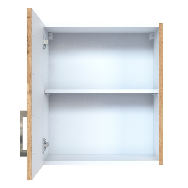 Armoire murale Sorrella 50cm 1 porte - chêne - Image 8