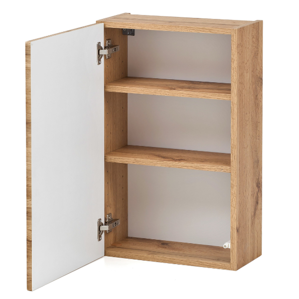 Armoire murale Vikas 40cm 1 porte - chêne - Image 8