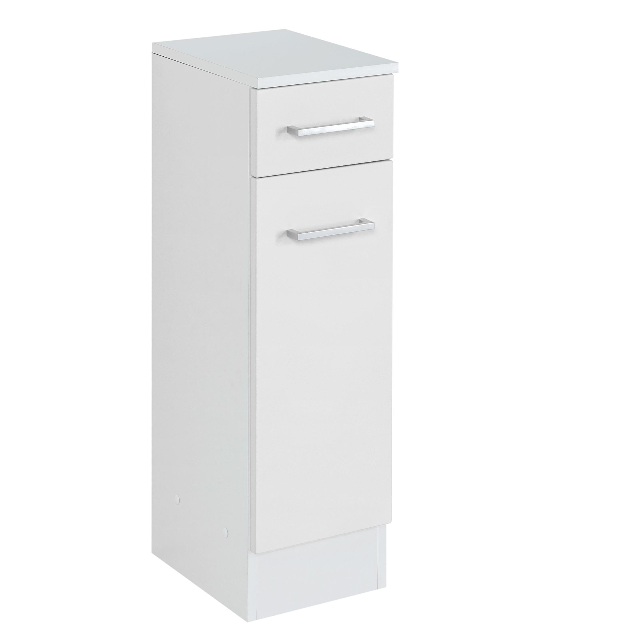 Armoire salle de bains Ricca 25cm 1 porte & 1 tiroir - blanc - Image 11