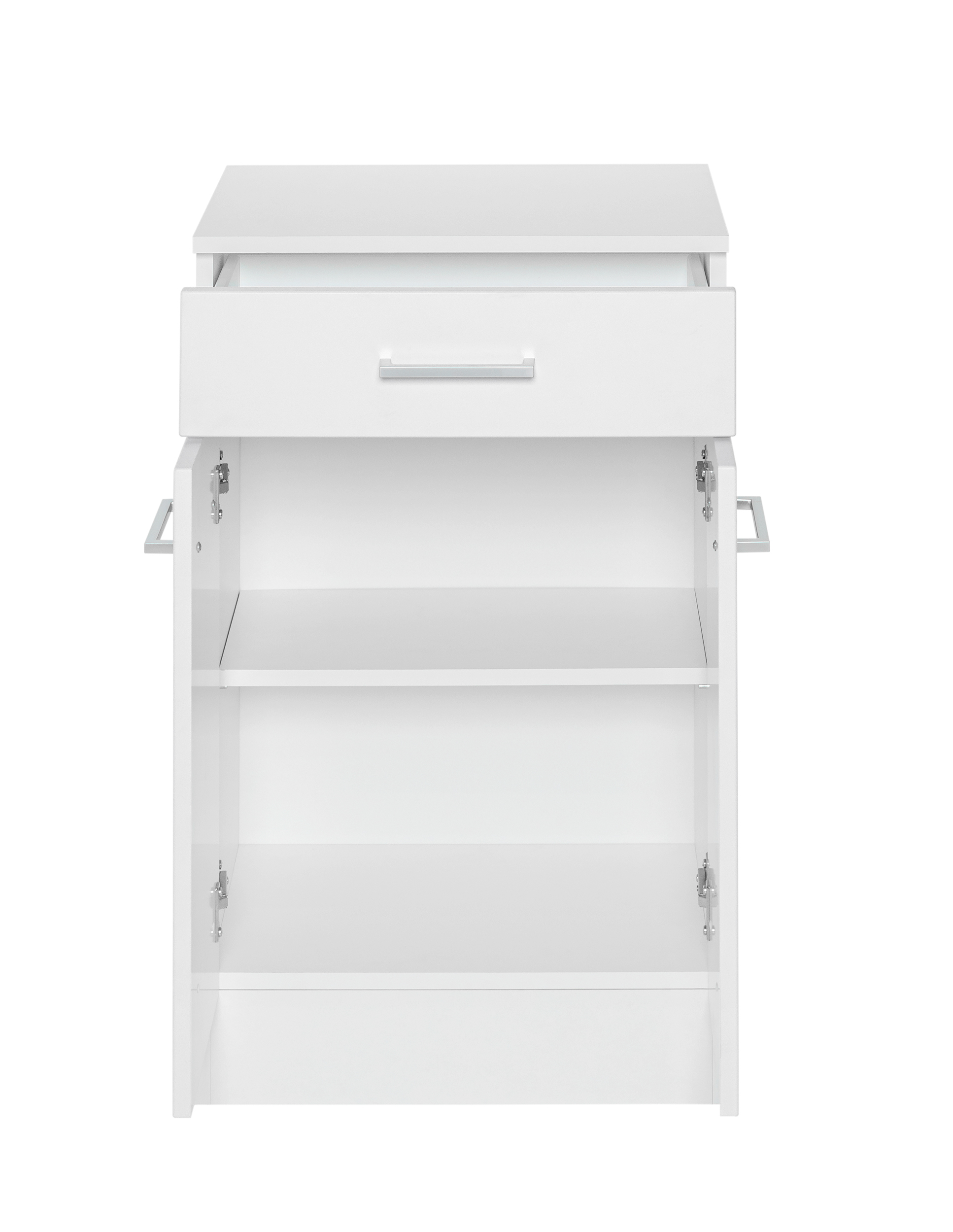 Armoire salle de bains Ricca 50cm 2 portes & 1 tiroir - blanc - Image 8