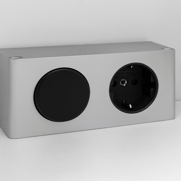 Armoire toilette Karan 100cm 3 portes avec éclairage - chêne - Image 6