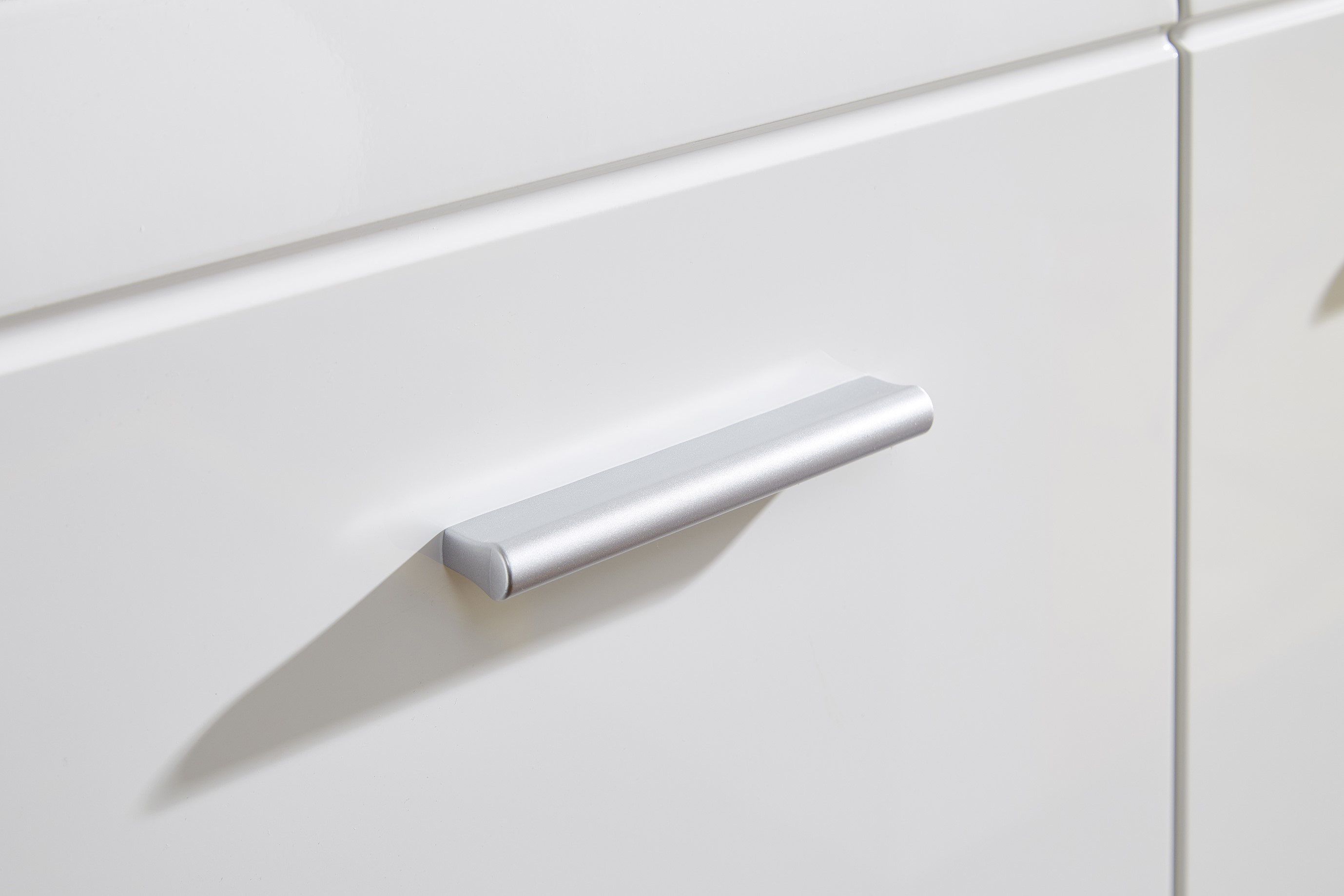 Bahut Allan 144cm avec 2 portes & 3 lades - blanc - Image 2