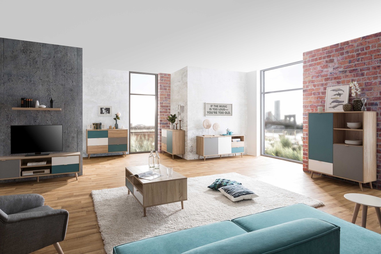 Bahut Cuba 2 portes & 2 tiroirs - Image 4