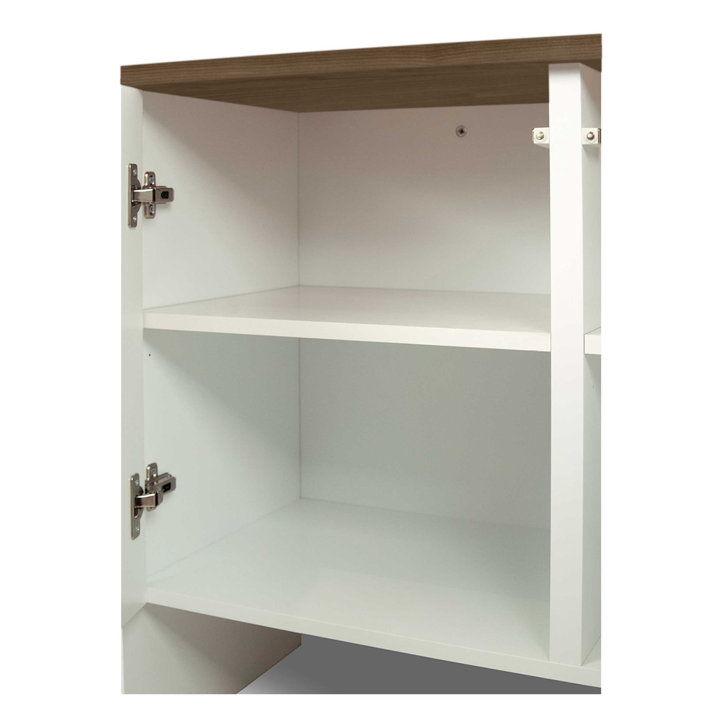 Bahut Echo - blanc/noyer - Image 6