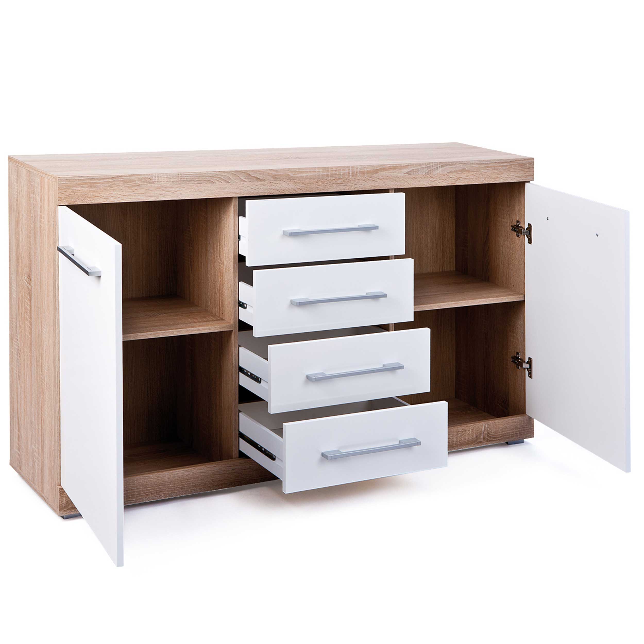 Bahut Lublin à 2 portes et 4 tiroirs - Image 9