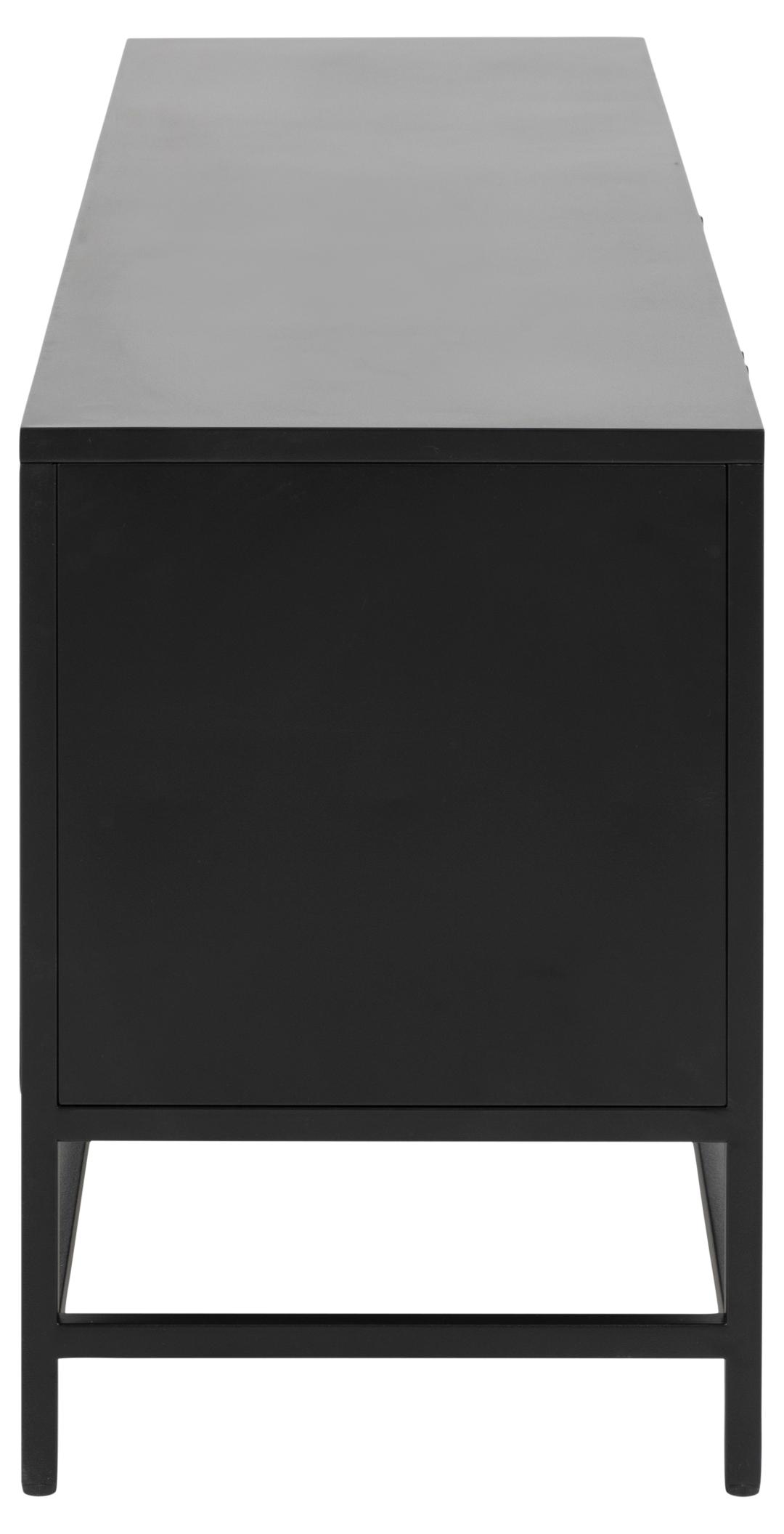 Bahut Nebas 160cm, 3 portes - noir - Image 3