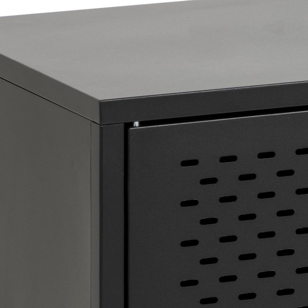 Bahut Nebas 160cm, 3 portes - noir - Image 5