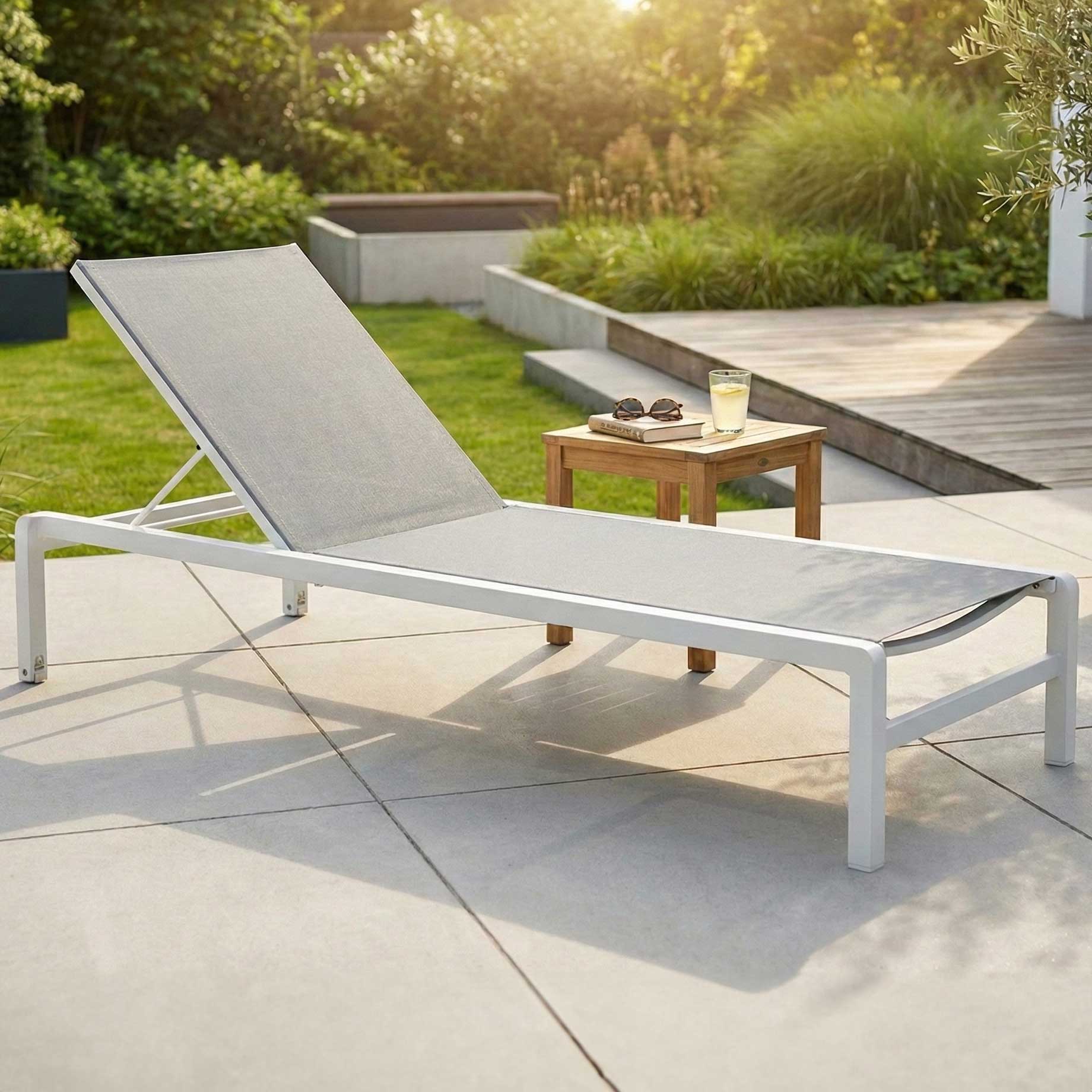 Bain de soleil Dolce - wit/gris