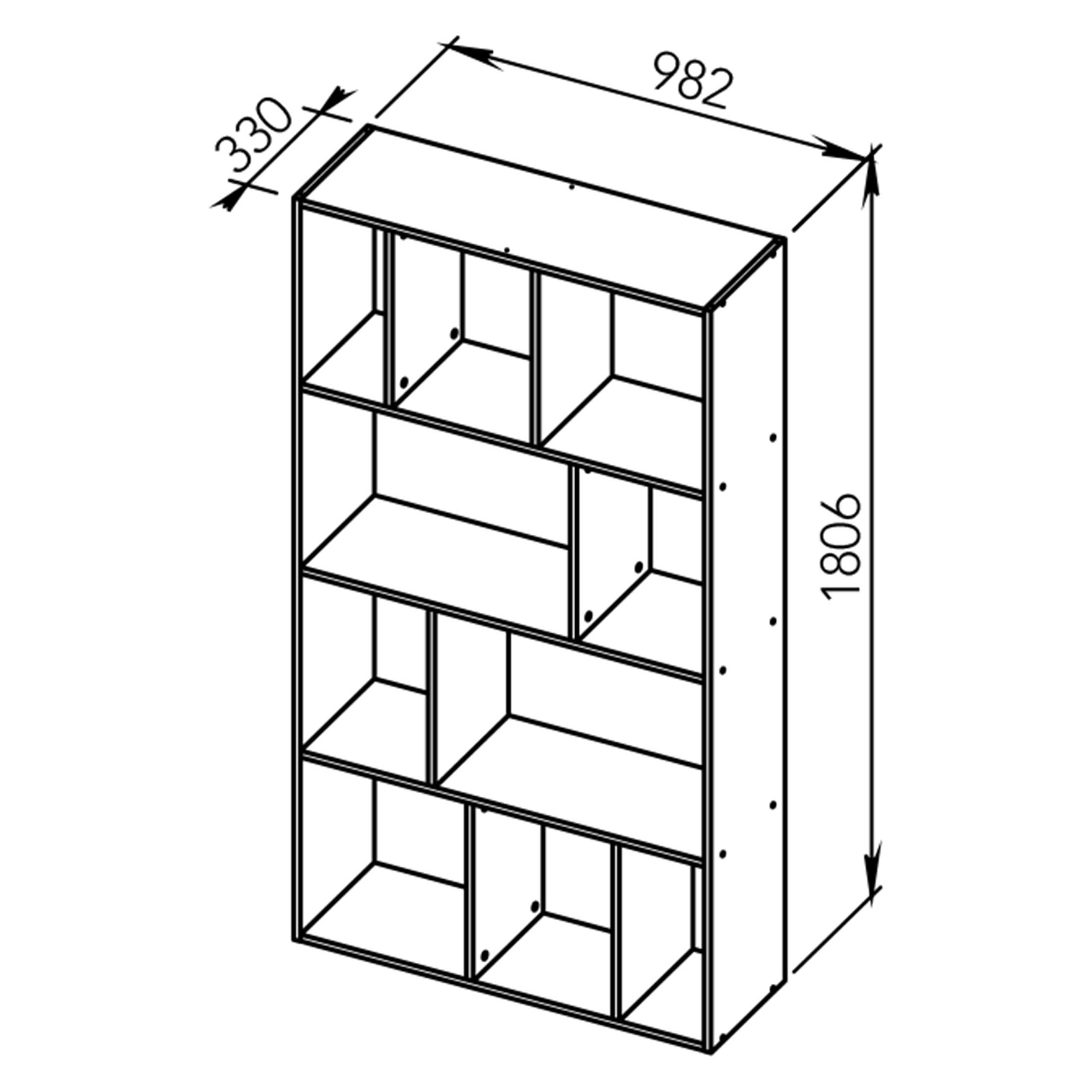 Bibliothèque Calgary - blanc - Image 3