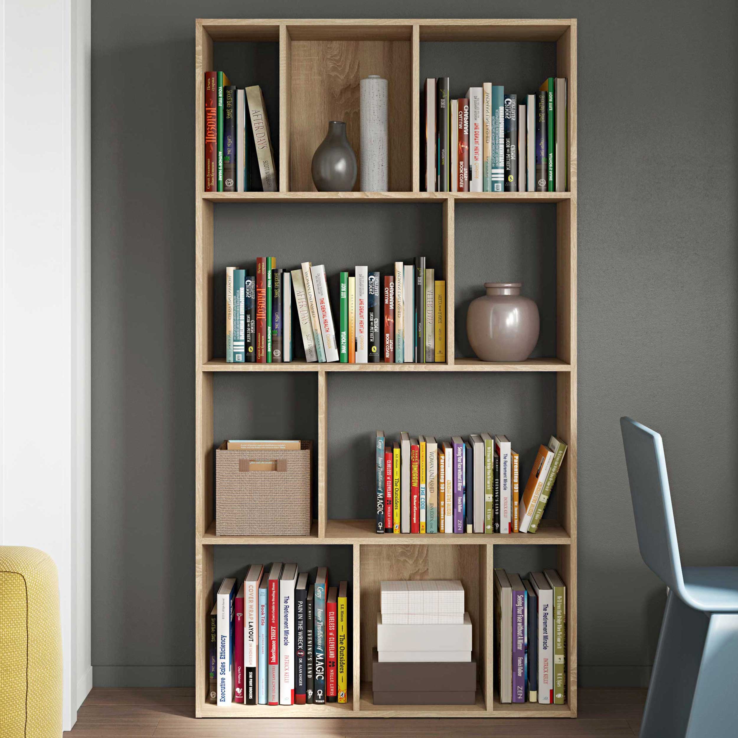 Bibliothèque Calgary - chêne