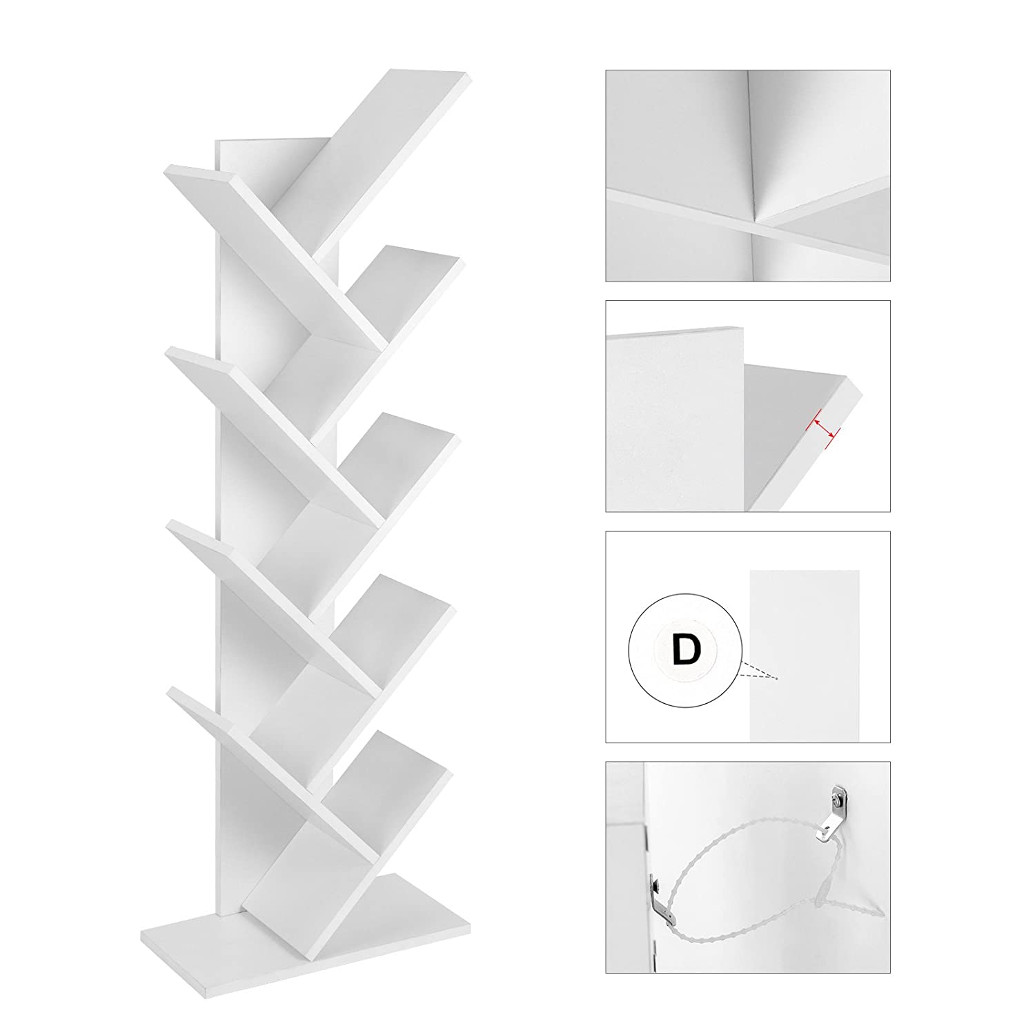 Bibliothèque Daisy - blanc - Image 2